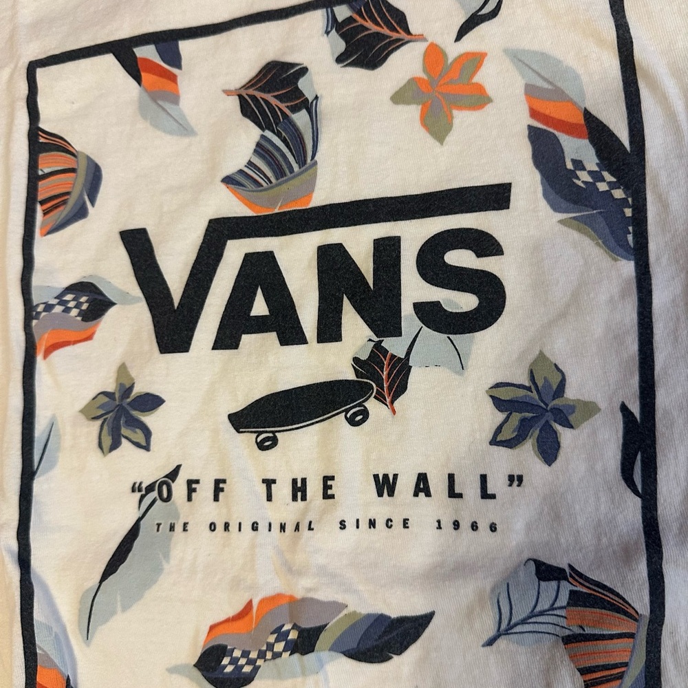 Vans Off the Wall White Graphic Tee - Picture 4 of 4